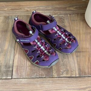 Merrell Girls’ Purple & Pink Hydro H2O Hiker Sandals